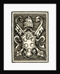 Coat of Arms of Pope Leo X by Anonymous
