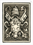 Coat of Arms of Pope Leo X by Anonymous