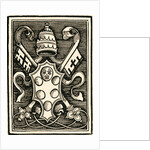 Coat of Arms of Pope Leo X by Anonymous
