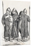 Soldiers Wearing Norman Armour by Anonymous