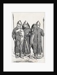 Soldiers Wearing Norman Armour by Anonymous