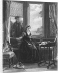 Roger Ascham Outside Window of Lady Jane Grey by Anonymous
