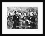 President Lincoln Taking the Oath by Anonymous