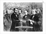 President Lincoln Taking the Oath by Anonymous