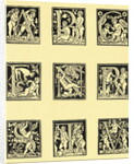 Decorative Letters by Anonymous