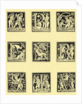 Decorative Letters by Anonymous