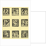 Decorative Letters by Anonymous