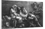 Illustration of Samson and Delilah by Anonymous