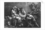 Illustration of Samson and Delilah by Anonymous