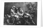Illustration of Samson and Delilah by Anonymous