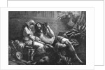 Illustration of Samson and Delilah by Anonymous
