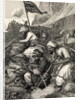 Arab Soldiers Fighting from Hillside by Anonymous