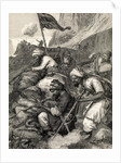 Arab Soldiers Fighting from Hillside by Anonymous