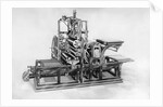 Side View of Konig Printing Press by Anonymous