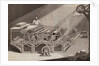 Man Operating Steam Printing Machine by Anonymous