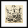 Woman Representing Grape Vine and Wine Making by Anonymous