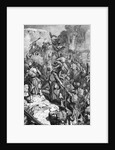 Soldiers Storming Fortress During Crimean War by Anonymous