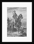 Gaelic Warrior on Horseback by Anonymous