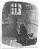 Man Sitting in Prison Cell by Anonymous
