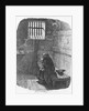 Man Sitting in Prison Cell by Anonymous