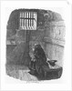 Man Sitting in Prison Cell by Anonymous