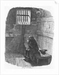 Man Sitting in Prison Cell by Anonymous
