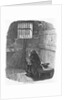 Man Sitting in Prison Cell by Anonymous