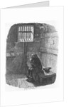 Man Sitting in Prison Cell by Anonymous