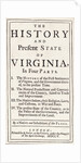 The History and Present State of Virginia by Robert Beverly