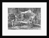 Settlers Gathering Wood by Anonymous