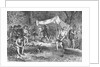 Settlers Gathering Wood by Anonymous