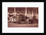Vacationers and Coach Outside Fort William Henry Hotel by Anonymous
