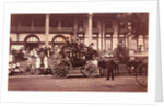Vacationers and Coach Outside Fort William Henry Hotel by Anonymous