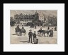 Illustration of Colorado Springs Settlers During Daily Routines by Anonymous
