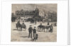 Illustration of Colorado Springs Settlers During Daily Routines by Anonymous
