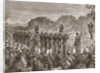 Illustration of Execution of Emperor Maximilian and Accomplices by Anonymous