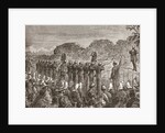 Illustration of Execution of Emperor Maximilian and Accomplices by Anonymous