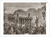 Illustration of Execution of Emperor Maximilian and Accomplices by Anonymous