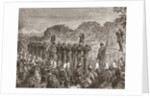 Illustration of Execution of Emperor Maximilian and Accomplices by Anonymous