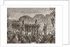 Illustration of Execution of Emperor Maximilian and Accomplices by Anonymous