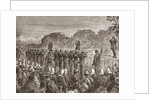 Illustration of Execution of Emperor Maximilian and Accomplices by Anonymous