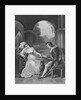 Man and Woman Concentrating on Game of Draughts by Anonymous