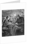People Reading Together at Table by Anonymous