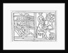 Sketches Showing Early Weaving Process by Anonymous
