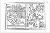 Sketches Showing Early Weaving Process by Anonymous