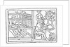 Sketches Showing Early Weaving Process by Anonymous