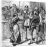 Young Woman Holding Her Dress While Speaking in Courtroom by Anonymous