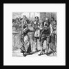Young Woman Holding Her Dress While Speaking in Courtroom by Anonymous