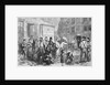 Illustration of a Street Scene in the Fourth Ward of New York by Corbis