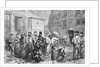 Illustration of a Street Scene in the Fourth Ward of New York by Anonymous